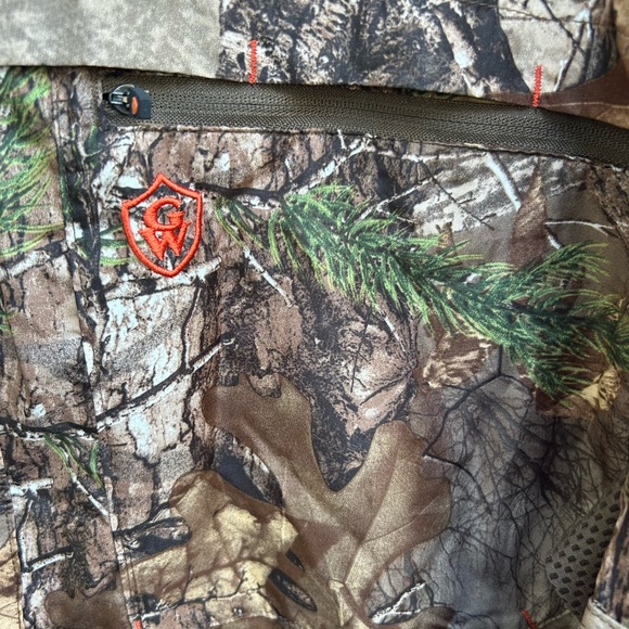 Game Winner Men’s Long Sleeve Button Down Realtree Camo 2XL Shirt with Pockets - Picture 5 of 5